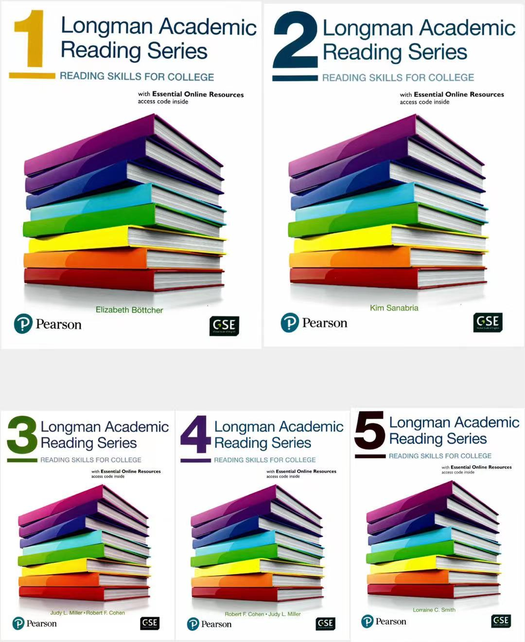 Longman Academic Reading Series 1-5级别PDF-我的小孩的成长分享