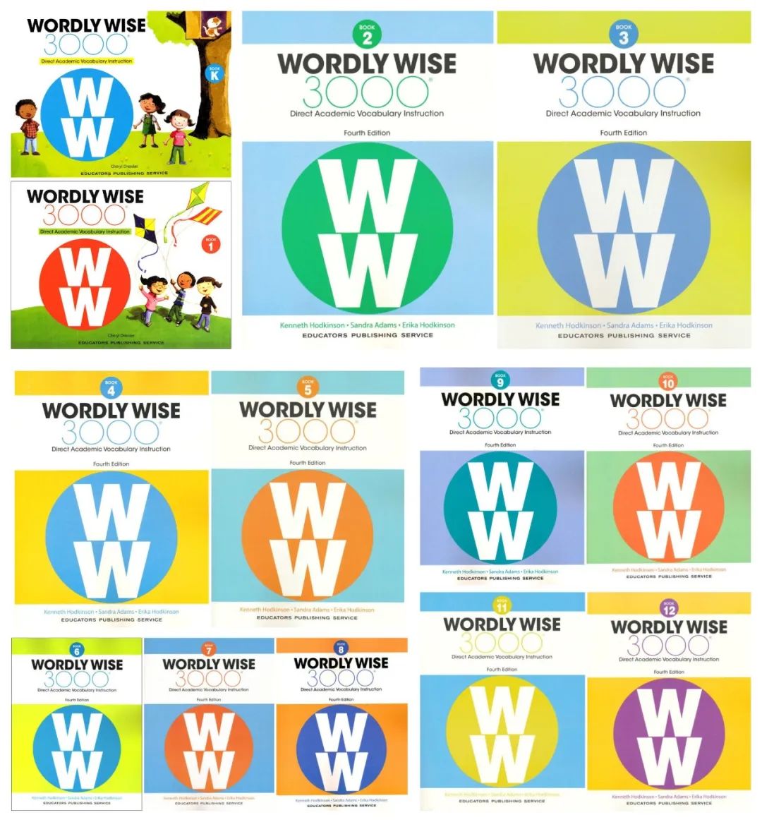 Wordly Wise 3000 PDF电子版第四版（音频+练习册+教师书）含外教视频课